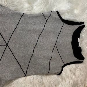 Derek Lam Grey Flare Dress